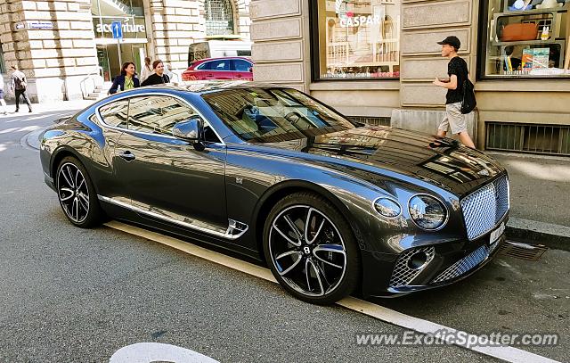 Bentley Continental spotted in Zürich, Switzerland