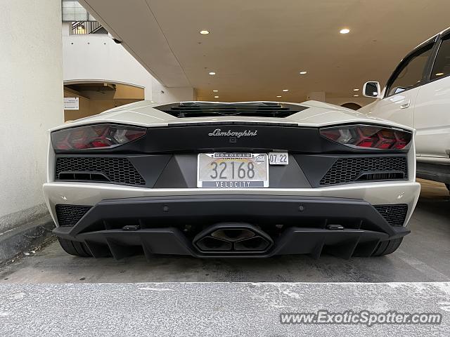 Lamborghini Aventador spotted in Honolulu, Hawaii