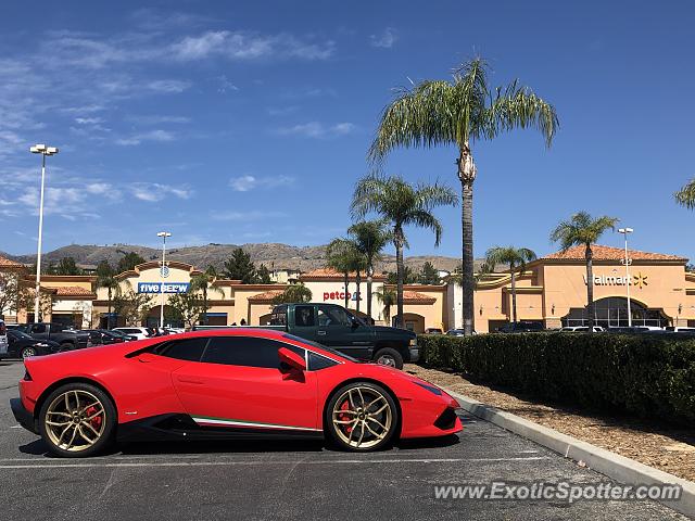 Lamborghini Huracan spotted in Los Angeles, California