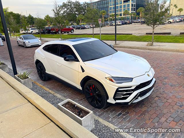 Lamborghini Urus spotted in Tampa, Florida