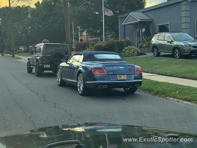 Bentley Continental spotted in Garwood, New Jersey
