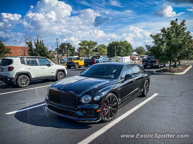 Bentley Flying Spur spotted in Franklin, Indiana