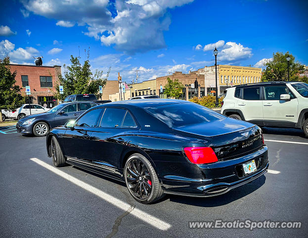 Bentley Flying Spur spotted in Franklin, Indiana