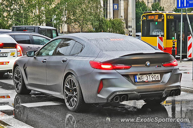 BMW M8 spotted in Warsaw, Poland