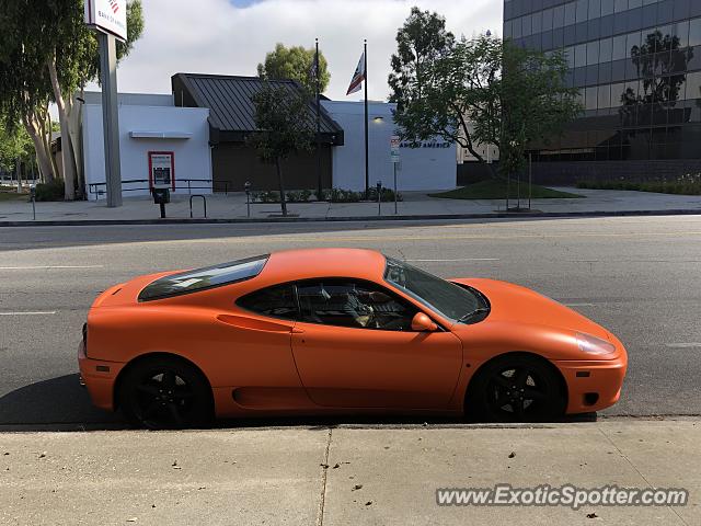 Ferrari 360 Modena spotted in Tarzana, California