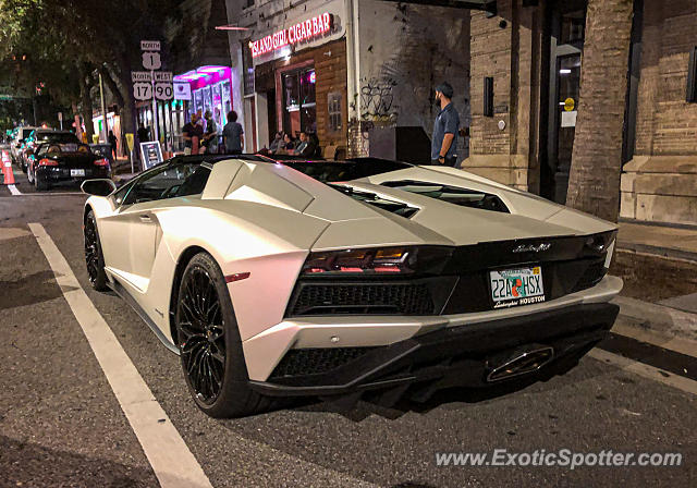 Lamborghini Aventador spotted in Jacksonville, Florida