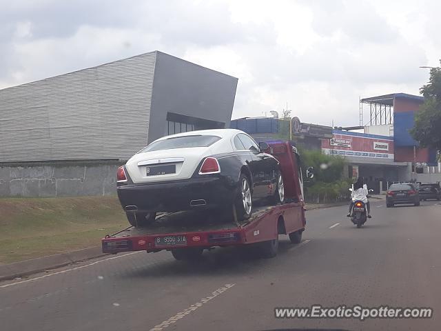Rolls-Royce Wraith spotted in Serpong, Indonesia