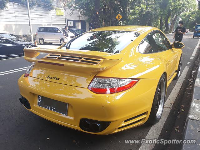 Porsche 911 Turbo spotted in Jakarta, Indonesia