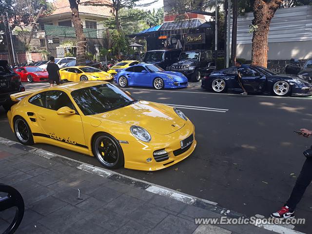 Porsche 911 Turbo spotted in Jakarta, Indonesia