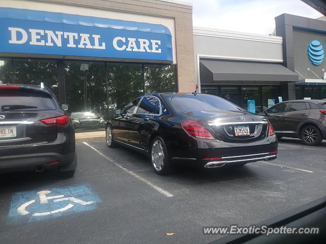 Mercedes Maybach spotted in Atlanta, Georgia