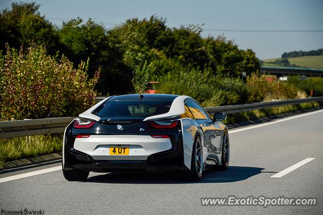 BMW I8 spotted in Kodersdorf, Germany