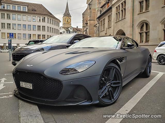 Aston Martin DBS spotted in Zürich, Switzerland