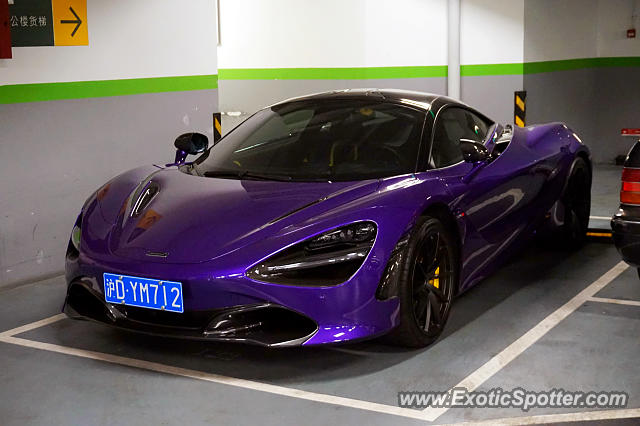 Mclaren 720S spotted in Shanghai, China