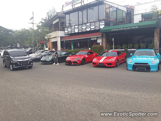 Ferrari 360 Modena spotted in Tangerang, Indonesia