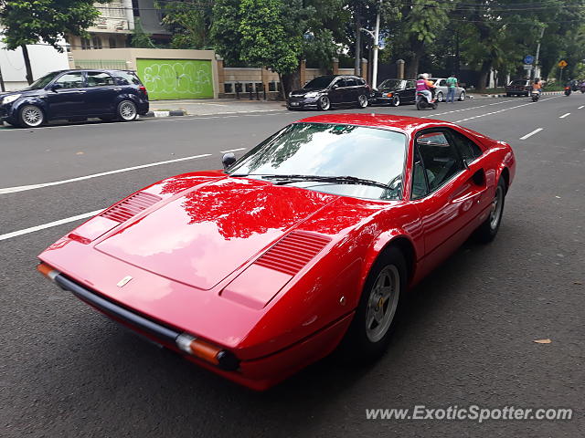 Ferrari 308 spotted in Jakarta, Indonesia