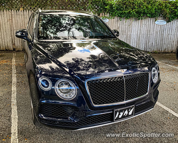 Bentley Bentayga spotted in St. Augustine, Florida