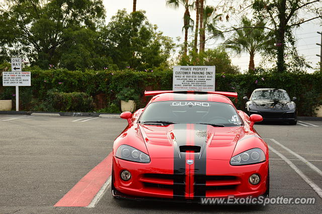 Dodge Viper spotted in West Hollywood, California
