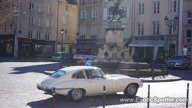 Jaguar E-Type spotted in Nancy, France