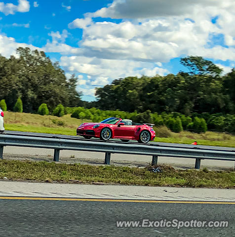 Porsche 911 Turbo spotted in Bushnell, Florida