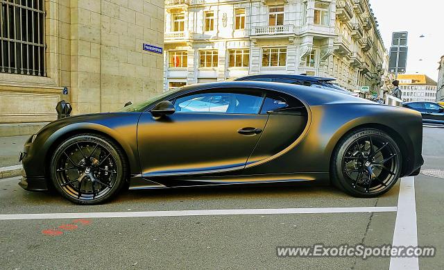 Bugatti Chiron spotted in Zurich, Switzerland