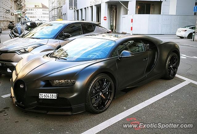 Bugatti Chiron spotted in Zurich, Switzerland
