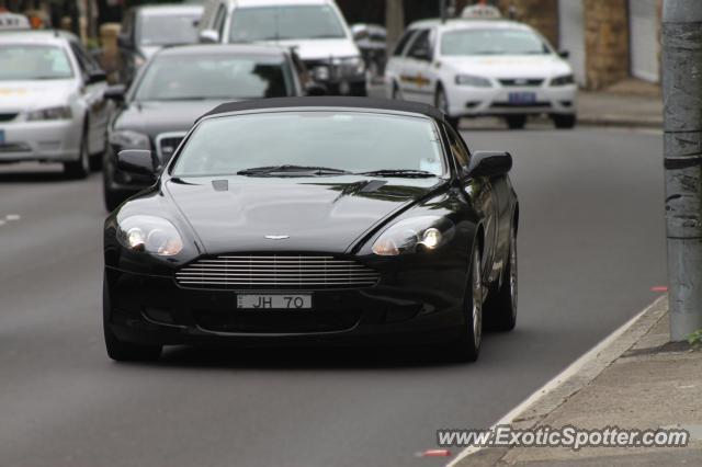 Aston Martin DB9 spotted in Sydney, Australia