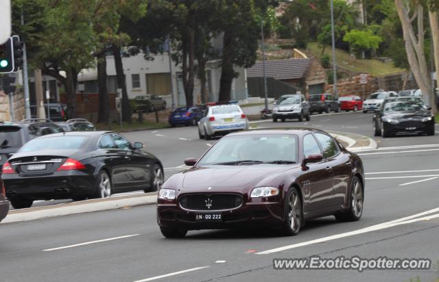 Maserati Quattroporte spotted in Sydney, Australia