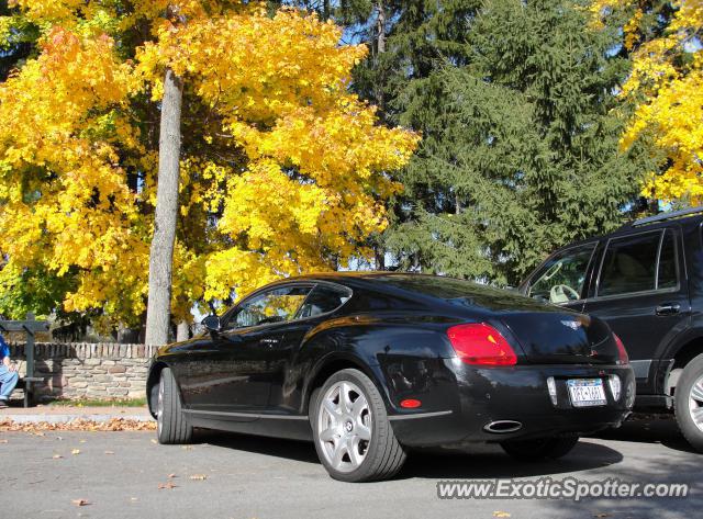 Bentley Continental spotted in Cooperstown, New York