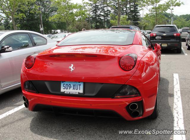 Ferrari California spotted in Greenwich, Connecticut