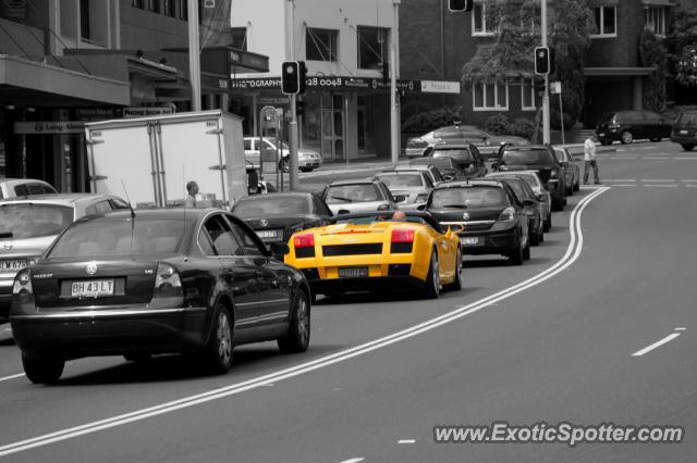 Lamborghini Gallardo spotted in Sydney, Australia