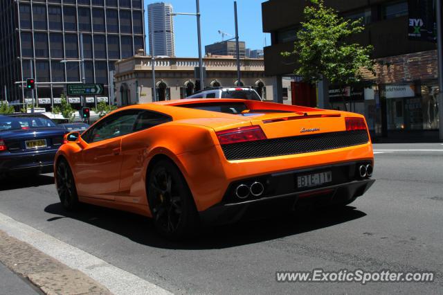 Lamborghini Gallardo spotted in Sydney, Australia