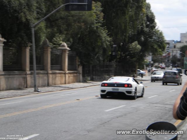 Ferrari 360 Modena spotted in Curitiba, PR, Brazil