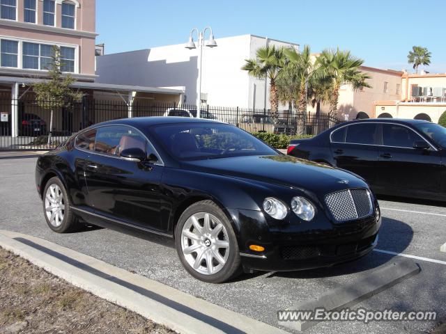 Bentley Continental spotted in Daytona Beach, Florida