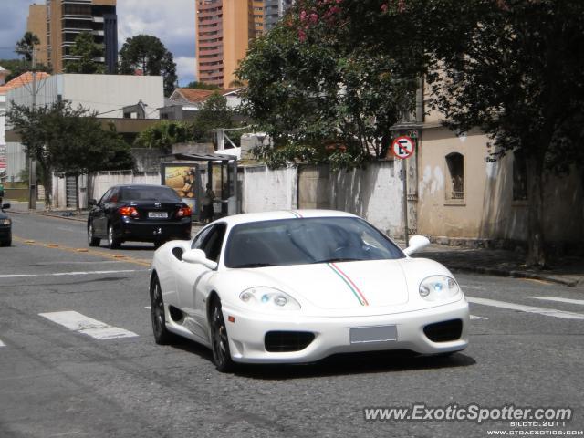 Ferrari 360 Modena spotted in Curitiba, PR, Brazil