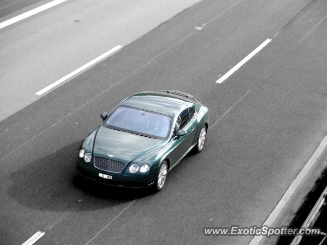 Bentley Continental spotted in Autobahn, Germany