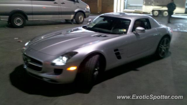 Mercedes SLS AMG spotted in Pittsburgh, Pa, United States