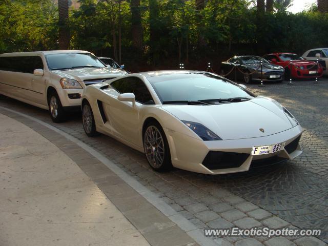 Lamborghini Gallardo spotted in Dubai, United Arab Emirates