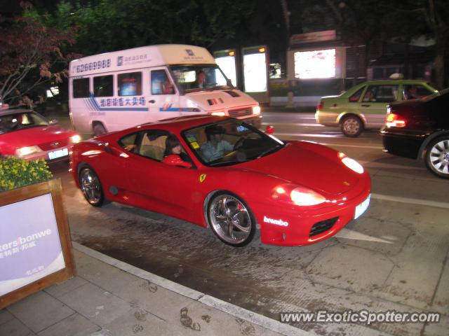 Ferrari 360 Modena spotted in Shanghai, China