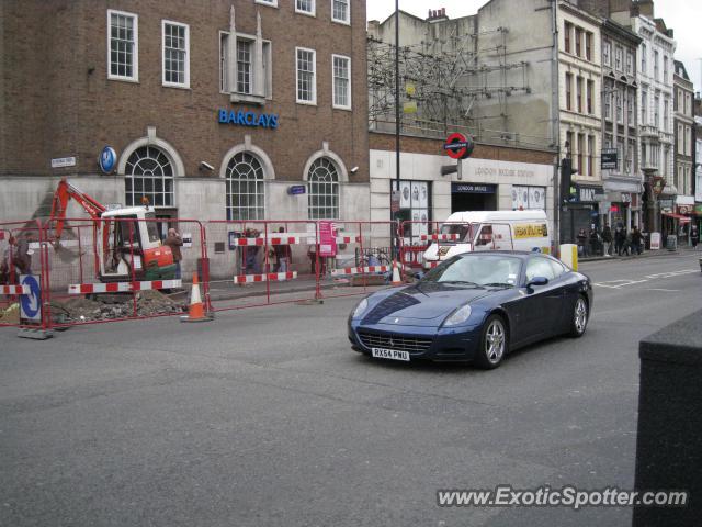 Ferrari 612 spotted in Londra, United Kingdom