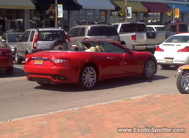 Maserati GranTurismo spotted in Long Branch, New Jersey