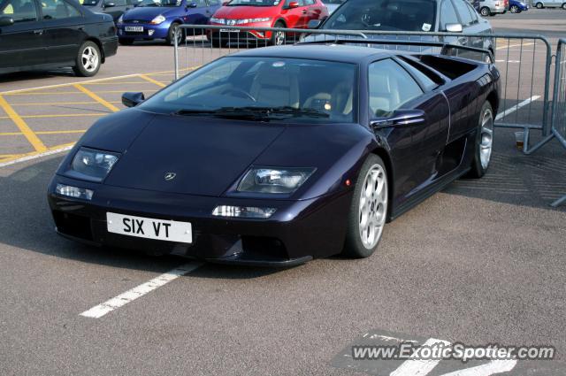 Lamborghini Diablo spotted in London, United Kingdom