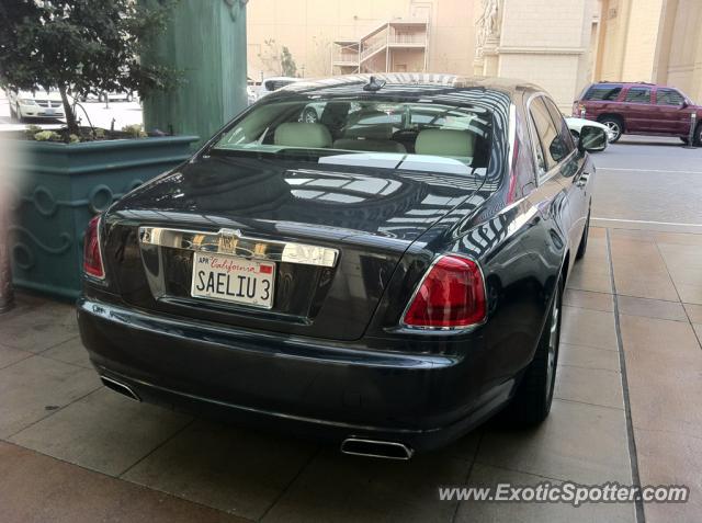 Rolls Royce Ghost spotted in Las Vegas, Nevada