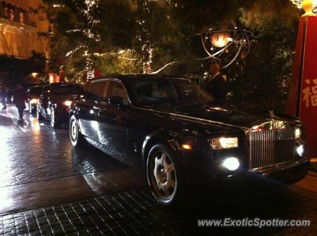 Rolls Royce Phantom spotted in Las Vegas, Nevada