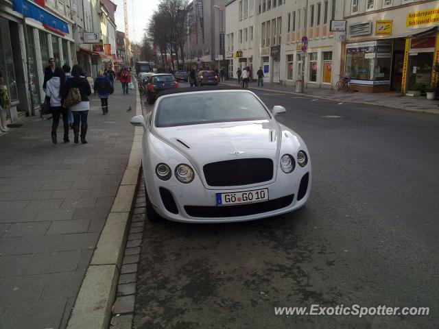 Bentley Continental spotted in Göttingen, Germany