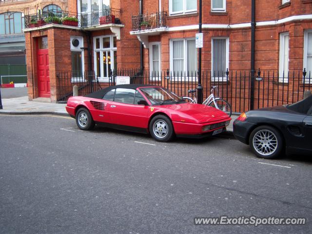 Ferrari Mondial spotted in London, United Kingdom