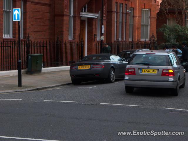 Aston Martin DB9 spotted in London, United Kingdom