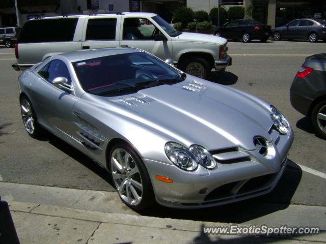 Mercedes SLR spotted in Los Angeles, California