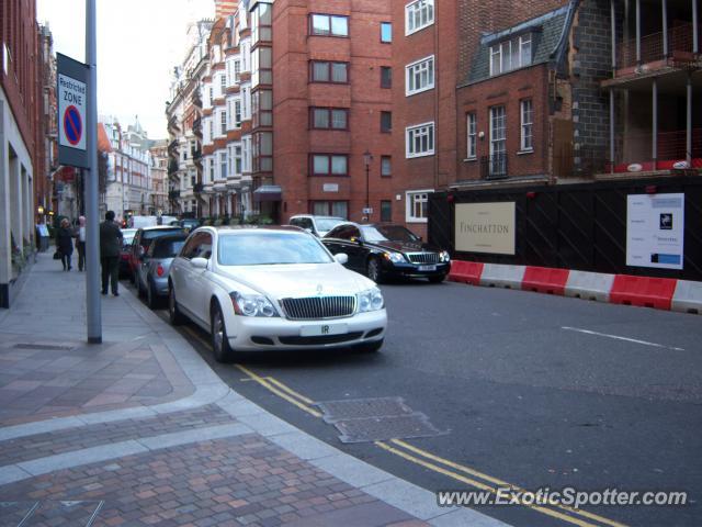 Mercedes Maybach spotted in London, United Kingdom