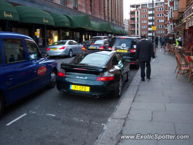 Porsche 911 Turbo spotted in London, United Kingdom