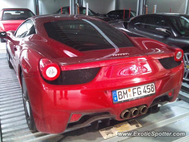 Ferrari 458 Italia spotted in Berlin, Germany